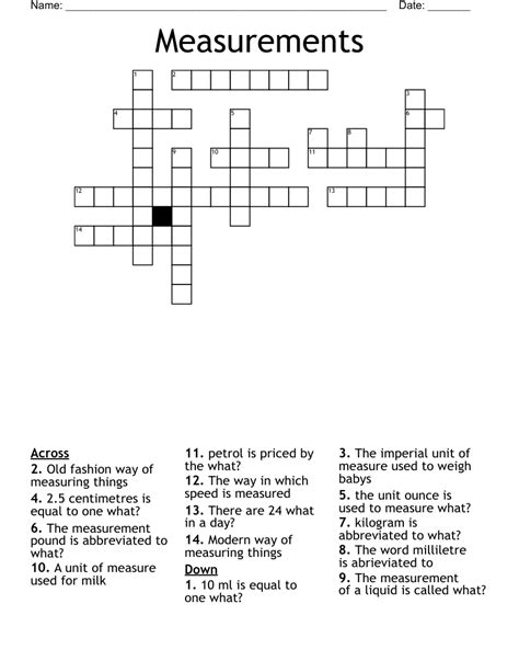 thickness measuring crossword|thickness crossword puzzle.